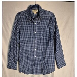 Duluth Trading Co Mens Button Down‎ Long Sleeve Plaid Shirt